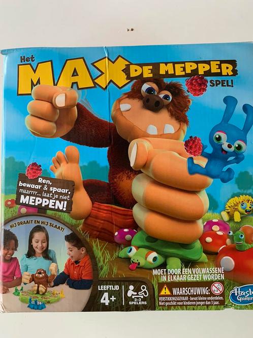 Max de mepper, Hobby en Vrije tijd, Gezelschapsspellen | Overige, Gebruikt, Ophalen of Verzenden