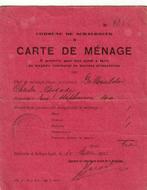 Carte de ménage 1915 Schaerbeek, Collections, Envoi