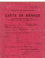 Schaerbeek carte de ménage 1915, Verzenden
