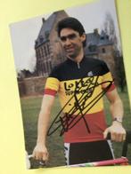 Wielerkaart 1991 team lotto bk claude criquelion signe, Sport en Fitness, Wielrennen, Verzenden