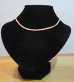 Collier K-1 corail 2 boules - 41½ + 42 cm.- fin des années 7, Bijoux, Sacs & Beauté, Colliers, Rose, Envoi, Neuf, Pierre ou Minéral