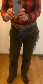 Chaps western groen/beige maat L, Dieren en Toebehoren, Ophalen of Verzenden, Gebruikt, Western, Dames