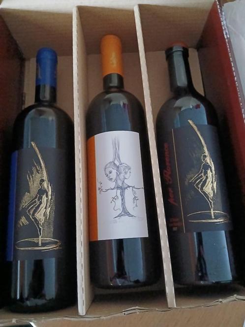 Wijnpakket 3fles Le Muricce Toscane, Verzamelen, Wijnen, Nieuw, Rode wijn, Italië, Vol, Ophalen of Verzenden