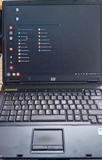 HP Compaq NC6320 laptop met cd-schrijver - dvd-speler beschikbaar voor biedingen