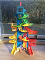 Fisher price little people auto toren inc 2 auto’s, Kinderen en Baby's, Speelgoed | Fisher-Price, Ophalen, Zo goed als nieuw, Auto of Voertuig