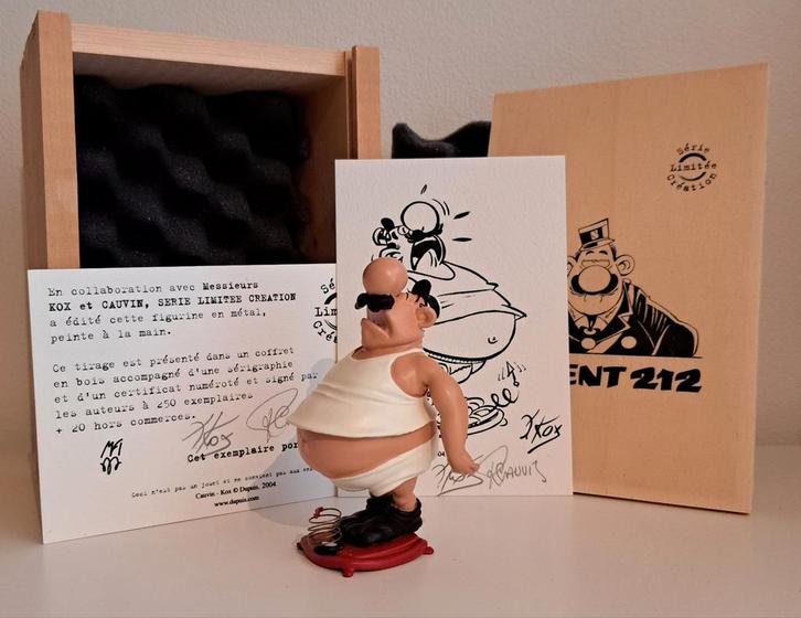 Agent 212-creatie van beperkte series, Verzamelen, Stripfiguren, Nieuw, Beeldje of Figuurtje, Overige figuren, Ophalen