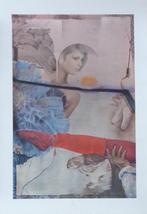 POL MARA / NAAKTE BALLETDANSERES / KLEURLITHO / 90x63cm, Antiek en Kunst, Kunst | Litho's en Zeefdrukken, Ophalen of Verzenden
