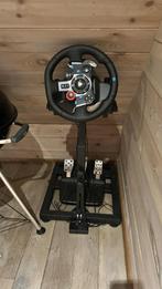 Logitech g29 stuurwiel pc/ps4/ps5 + gran Turismo 7 ps5, Computers en Software, Ophalen, Zo goed als nieuw, Logitech
