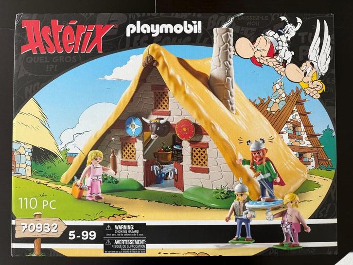 Playmobil - Asterix en Obelix - Hut van Heroïx - 70932, Kinderen en Baby's, Speelgoed | Playmobil, Nieuw, Complete set, Ophalen