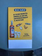 Ricard tafel reclame karton magneten magnets, Verzamelen, Reclamebord, Ricard, Nieuw, Ophalen of Verzenden