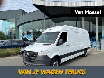 Mercedes-Benz Sprinter 316 CDI L3 H2 + SLEEP 2.8T - MBUX - T, Auto's, Bestelwagens en Lichte vracht, 4 deurs, Euro 6, Wit, 2143 cc