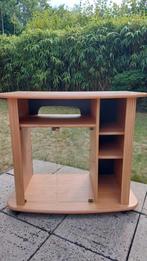 Handig houten tv en radio meubel, Ophalen, Gebruikt