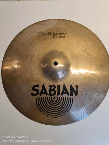 Sabian AAX studio crash 15 inch beschikbaar voor biedingen