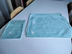 6 sets de tables + 5 serviettes vintage en coton/lin brodé., Maison & Meubles, Intérieur, Utilisé, Enlèvement ou Envoi
