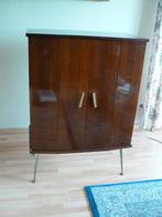 Originele retro vintage tv kast jaren 1950-60, Huis en Inrichting, Ophalen, Gebruikt