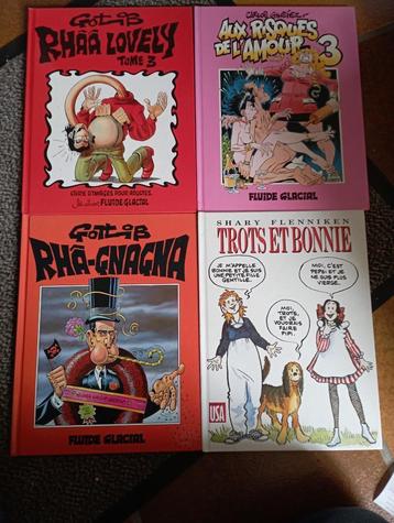 552) 4 bandes dessinées pour adultes (18+) en français