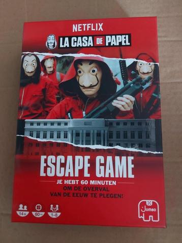 Escaperoom Casa De Papel beschikbaar voor biedingen