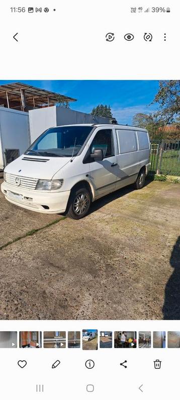 Cargo léger Mercedes Vito, Autos, Achat
