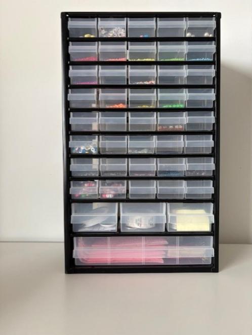 ladekastje met 44 schuifjes, Hobby en Vrije tijd, Kralen en Sieraden maken, Zo goed als nieuw, Overige typen, Ophalen