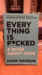 Mark Manson - everything is fucked - boek, Enlèvement ou Envoi, Comme neuf