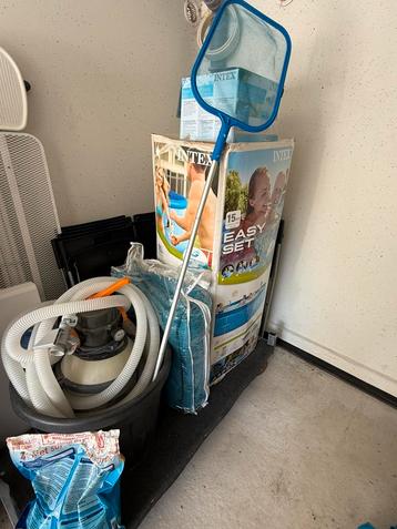 Intex zwembad, Ophalen