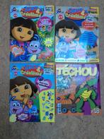 Lot de 4 magazines Dora et Téchou, Gelezen, Ophalen of Verzenden