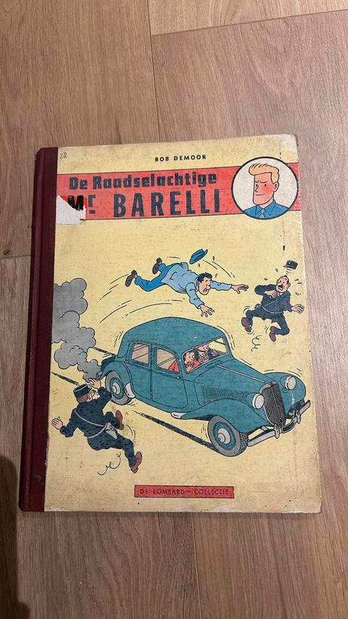 Bob de moor raadselachtige mr Barelli eerste druk, Livres, BD, Utilisé, Enlèvement ou Envoi