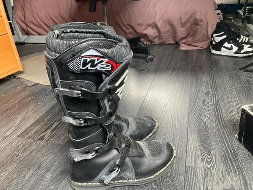 W2 Motorbotten Maat 44, Motoren, Kleding | Motorkleding, Laarzen, Dames, Heren, Tweedehands, Ophalen