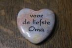 Stenen hartje Voor de liefste oma 4 x 4 cm, Ophalen of Verzenden, Zo goed als nieuw