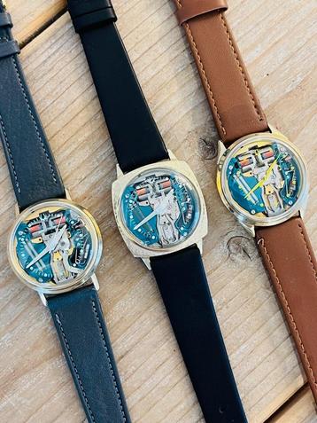Lot 3X vintage Bulova accutron spaceview horloge beschikbaar voor biedingen