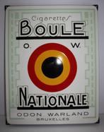 Emaille Reclamebord Cigarettes Boule Nationale 60cmx47cm, Enlèvement ou Envoi, Comme neuf, Panneau publicitaire