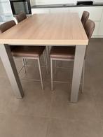 Hoge tafel, Huis en Inrichting, Tafels | Eettafels, Ophalen of Verzenden, Zo goed als nieuw, Metaal