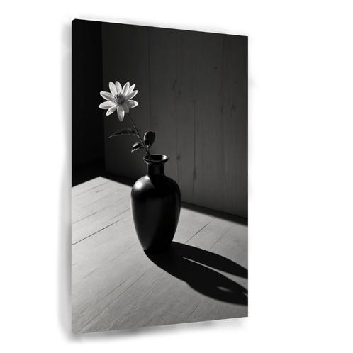 Une nature morte avec des fleurs et des ombres sur toile 60, Maison & Meubles, Accessoires pour la Maison | Peintures, Dessins & Photos