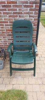 1 verstelbare tuinstoel, Tuin en Terras, Ophalen, Zo goed als nieuw, Plastic