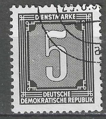 Duitsland DDR 1956 - Yvert 34SE - Service - Cijfers (ST) beschikbaar voor biedingen