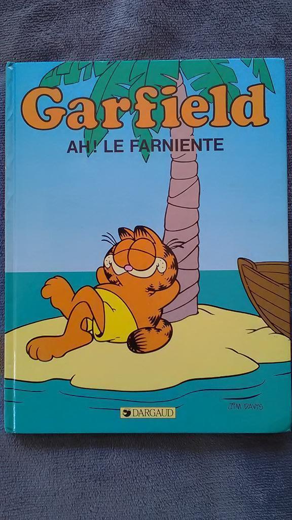 BD Garfield „Ah! De luiheid” Jim Davis (1990), Boeken, Stripverhalen, Gelezen, Eén stripboek, Ophalen of Verzenden