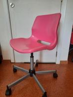 Bureaustoel Ikea model SNILLE roze voor kinderen - meisje, Ophalen, Gebruikt, Roze, Bureaustoel