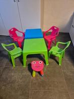 Kindertafels + stoelen, Kinderen en Baby's, Ophalen, Zo goed als nieuw, Tafel(s) en Stoel(en)