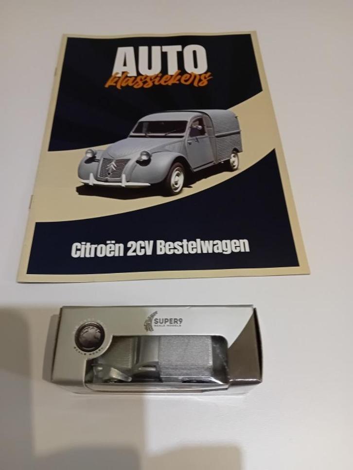 Welly 1:60 schaal CITROËN 2CV bestelwagen, Hobby en Vrije tijd, Modelauto's | Overige schalen, Nieuw, Auto, Ophalen of Verzenden