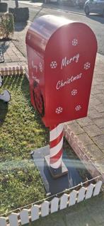 Boîte aux lettres de Noël, entièrement en bois., Enlèvement, Utilisé