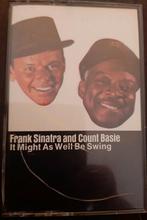 K7 audio- Frank Sinatra & count basie - it might as well be, CD & DVD, Cassettes audio, Utilisé, Enlèvement ou Envoi