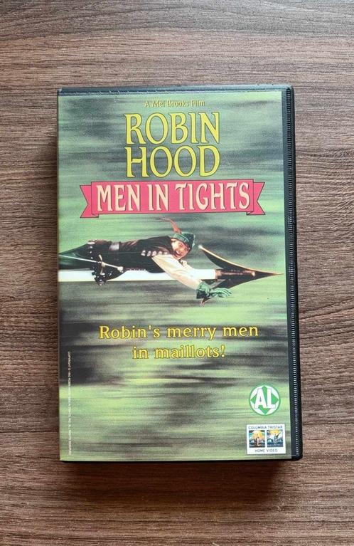 Robin Hood - Men In Tights - Engels - Columbia Tristar - €3, CD & DVD, VHS | Film, Utilisé, Comédie, Tous les âges, Enlèvement ou Envoi