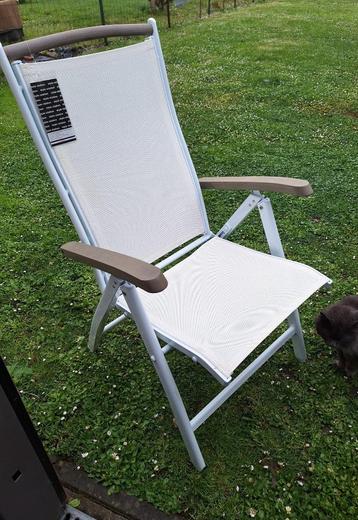 Nieuwe set van 4 tuinstoelen (van Zweedse makelij!) beschikbaar voor biedingen