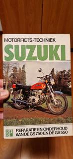 boek: reparatie Suzuki GS750 en GS550, Motoren, Ophalen of Verzenden, Suzuki