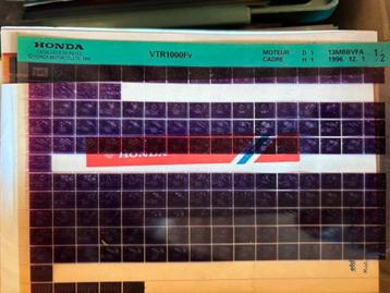Microfiches Honda Moto beschikbaar voor biedingen
