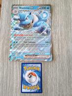Blastoise ex Jumbo - Set 151, Hobby en Vrije tijd, Ophalen of Verzenden, Nieuw, Losse kaart, Foil