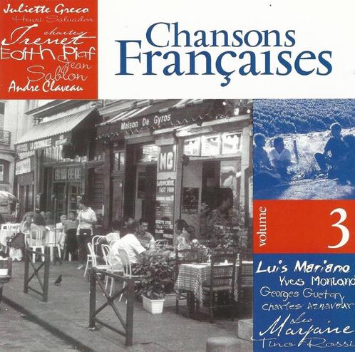 CD * CHANSONS FRANCAISES - Vol. 3, Cd's en Dvd's, Cd's | Franstalig, Zo goed als nieuw, Ophalen of Verzenden