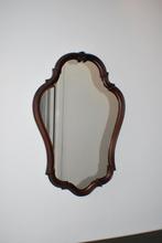 Miroir à cadre en bois, Moins de 100 cm, Comme neuf, Enlèvement, Moins de 50 cm