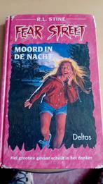 R.L. Stine - Moord in de nacht, Boeken, Kinderboeken | Jeugd | onder 10 jaar, Ophalen of Verzenden, Gelezen, R.L. Stine