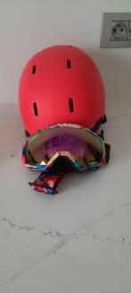 Roze skihelm en skibril Wedze, Sport en Fitness, Ophalen, Zo goed als nieuw